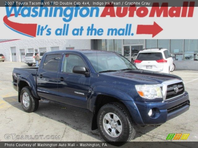 2007 Toyota Tacoma V6 TRD Double Cab 4x4 in Indigo Ink Pearl