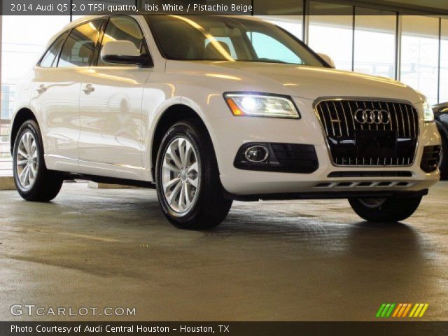 2014 Audi Q5 2.0 TFSI quattro in Ibis White