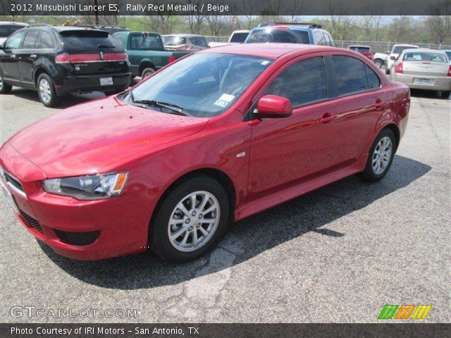 2012 Mitsubishi Lancer ES in Rally Red Metallic