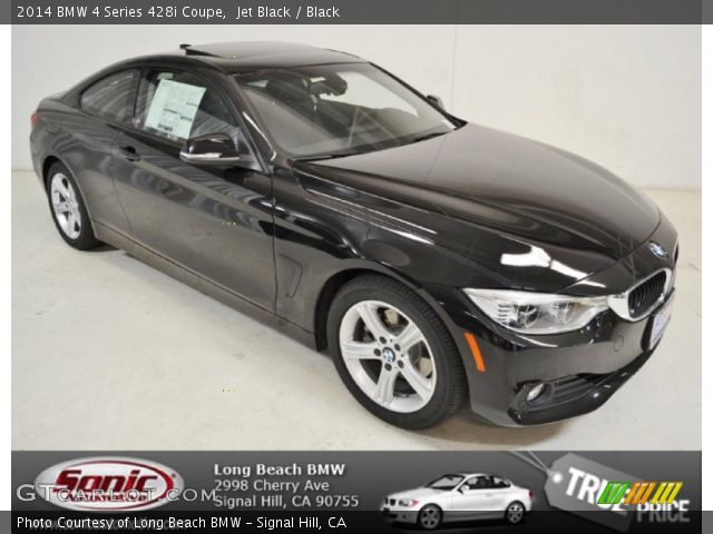 2014 BMW 4 Series 428i Coupe in Jet Black