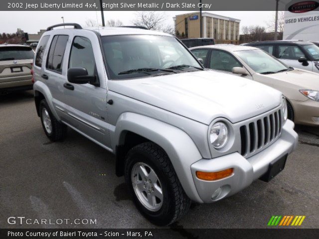 2002 Jeep Liberty Limited 4x4 in Bright Silver Metallic