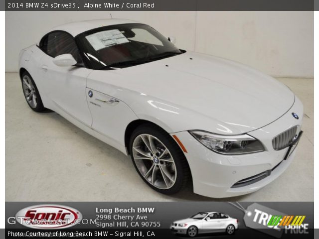 2014 BMW Z4 sDrive35i in Alpine White