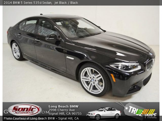 2014 BMW 5 Series 535d Sedan in Jet Black