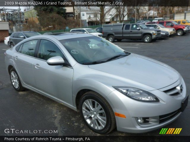 2009 Mazda MAZDA6 i Grand Touring in Brilliant Silver Metallic