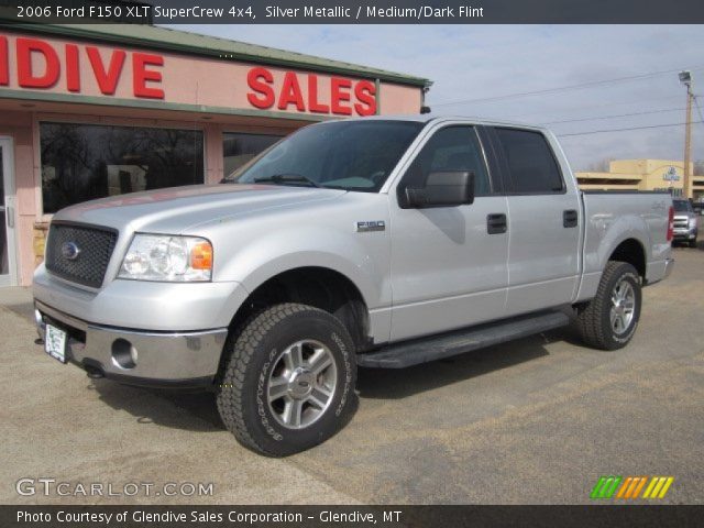 2006 Ford F150 XLT SuperCrew 4x4 in Silver Metallic