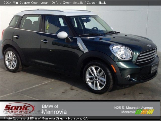 2014 Mini Cooper Countryman in Oxford Green Metallic