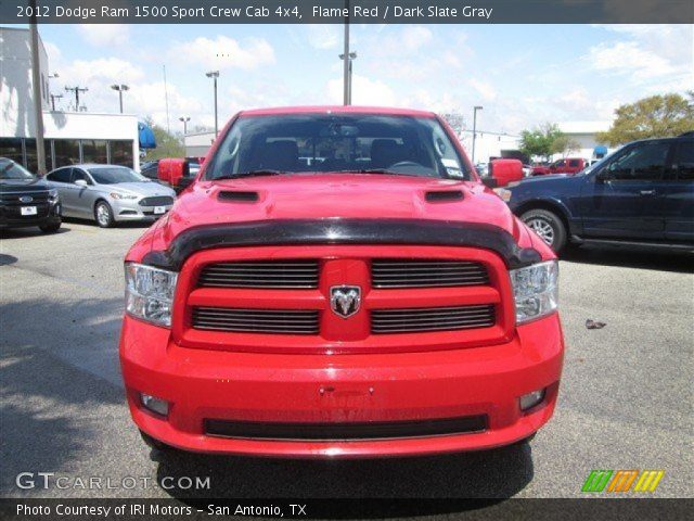 2012 Dodge Ram 1500 Sport Crew Cab 4x4 in Flame Red