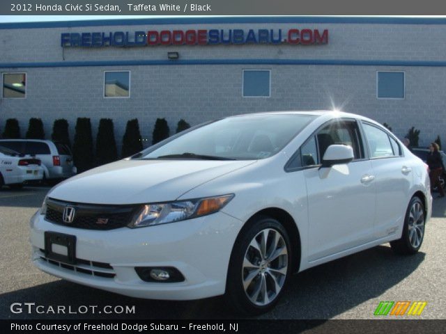 2012 Honda Civic Si Sedan in Taffeta White