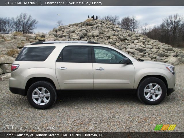 2014 GMC Acadia SLE in Champagne Silver Metallic