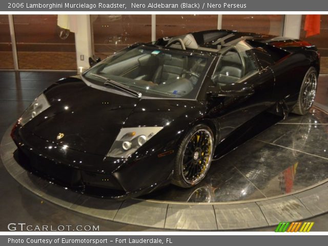 2006 Lamborghini Murcielago Roadster in Nero Aldebaran (Black)