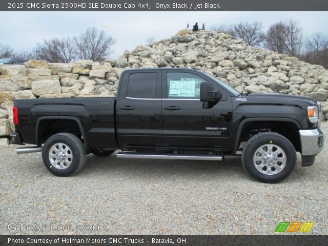 2015 GMC Sierra 2500HD SLE Double Cab 4x4 in Onyx Black