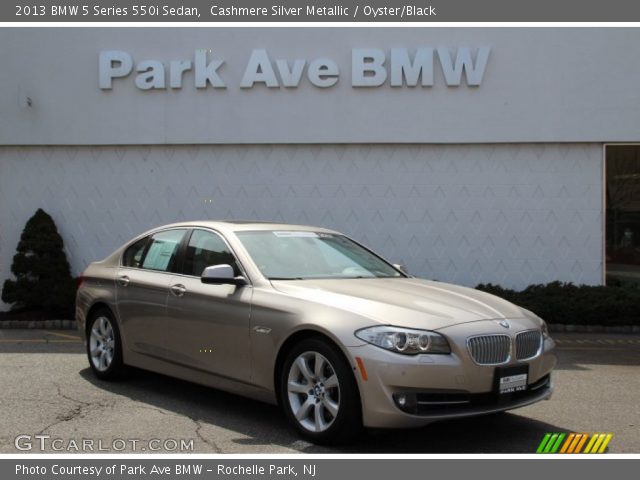 2013 BMW 5 Series 550i Sedan in Cashmere Silver Metallic