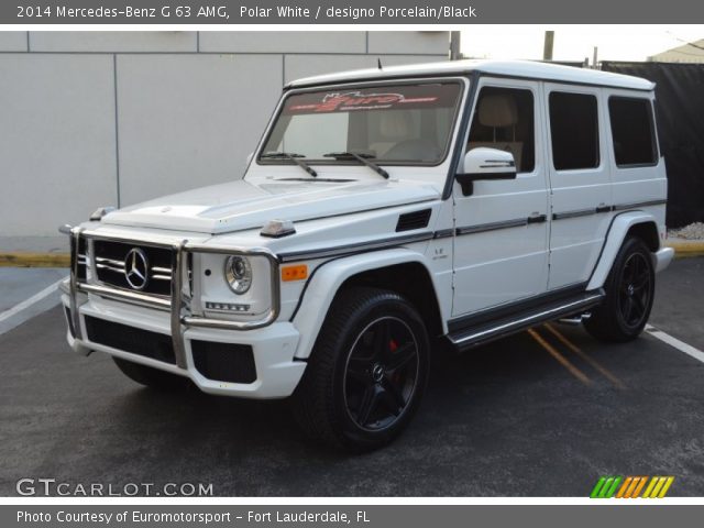 2014 Mercedes-Benz G 63 AMG in Polar White