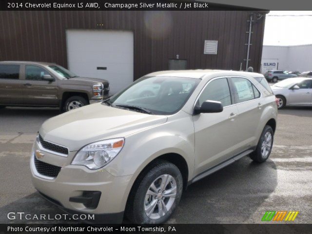 2014 Chevrolet Equinox LS AWD in Champagne Silver Metallic