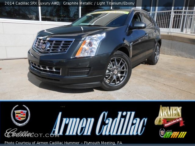 2014 Cadillac SRX Luxury AWD in Graphite Metallic