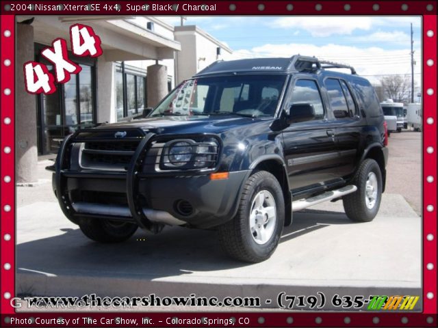 2004 Nissan Xterra SE 4x4 in Super Black