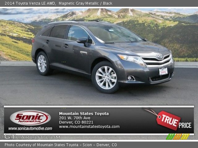 2014 Toyota Venza LE AWD in Magnetic Gray Metallic