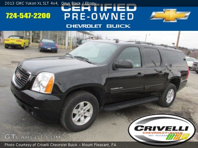 2013 GMC Yukon XL SLT 4x4 in Onyx Black