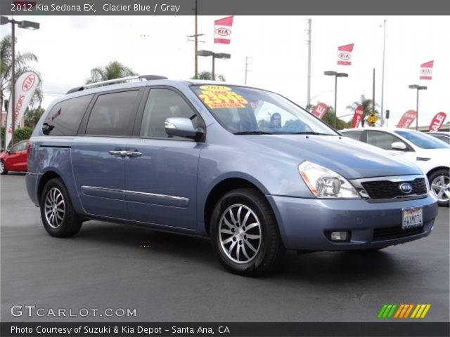 2012 Kia Sedona EX in Glacier Blue