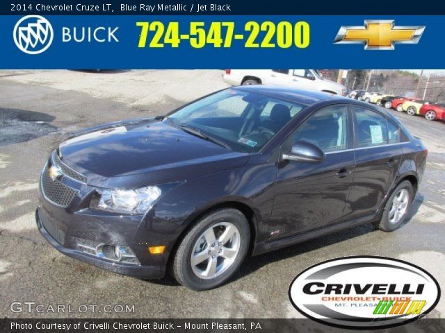 2014 Chevrolet Cruze LT in Blue Ray Metallic