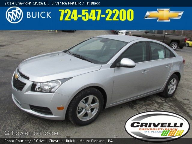 2014 Chevrolet Cruze LT in Silver Ice Metallic