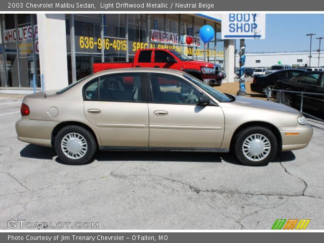 2003 Chevrolet Malibu Sedan in Light Driftwood Metallic