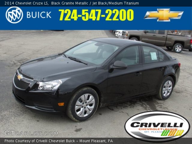 2014 Chevrolet Cruze LS in Black Granite Metallic