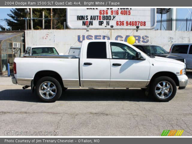 2004 Dodge Ram 1500 SLT Quad Cab 4x4 in Bright White