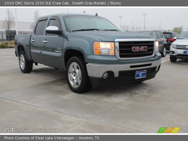 2010 GMC Sierra 1500 SLE Crew Cab in Stealth Gray Metallic