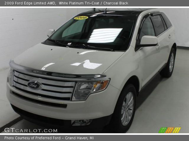 2009 Ford Edge Limited AWD in White Platinum Tri-Coat