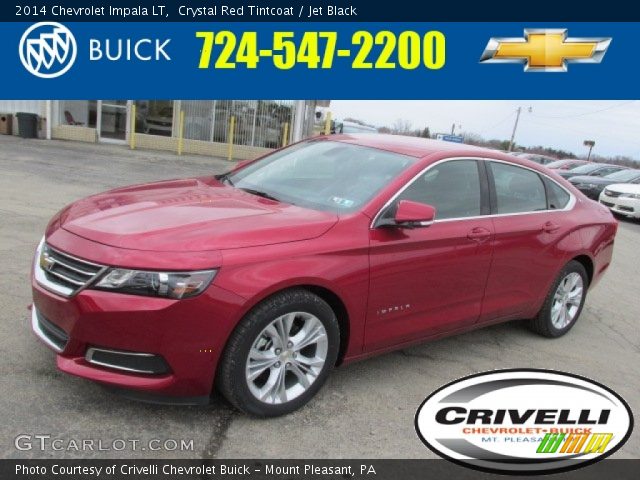 2014 Chevrolet Impala LT in Crystal Red Tintcoat