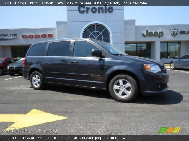 2013 Dodge Grand Caravan Crew in Maximum Steel Metallic