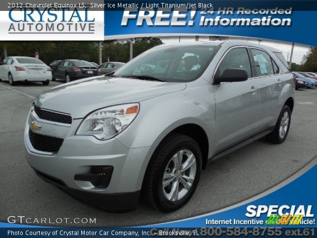 2012 Chevrolet Equinox LS in Silver Ice Metallic