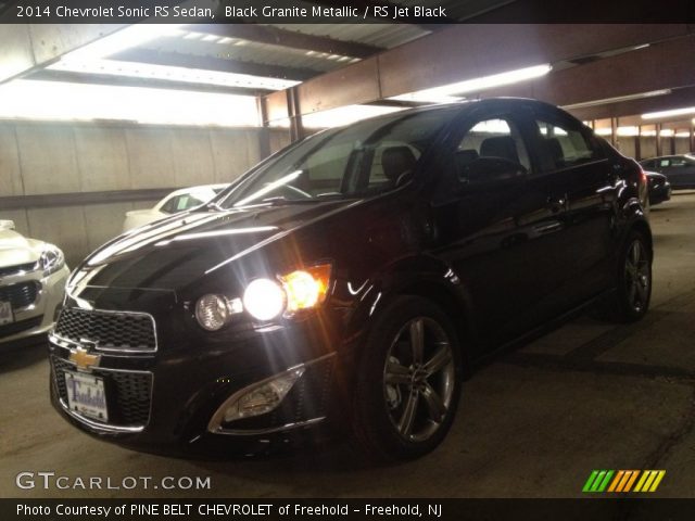 2014 Chevrolet Sonic RS Sedan in Black Granite Metallic