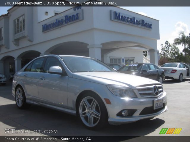 2008 Mercedes-Benz C 350 Sport in Iridium Silver Metallic