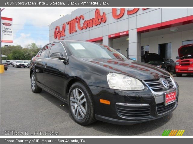 2006 Volkswagen Jetta 2.5 Sedan in Black