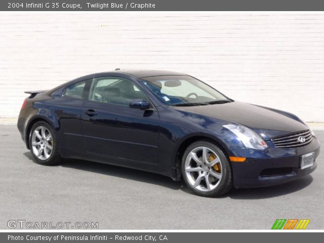 2004 Infiniti G 35 Coupe in Twilight Blue