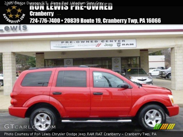 2005 Dodge Durango SLT in Flame Red