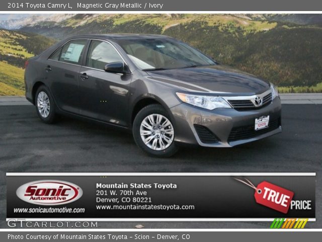 2014 Toyota Camry L in Magnetic Gray Metallic