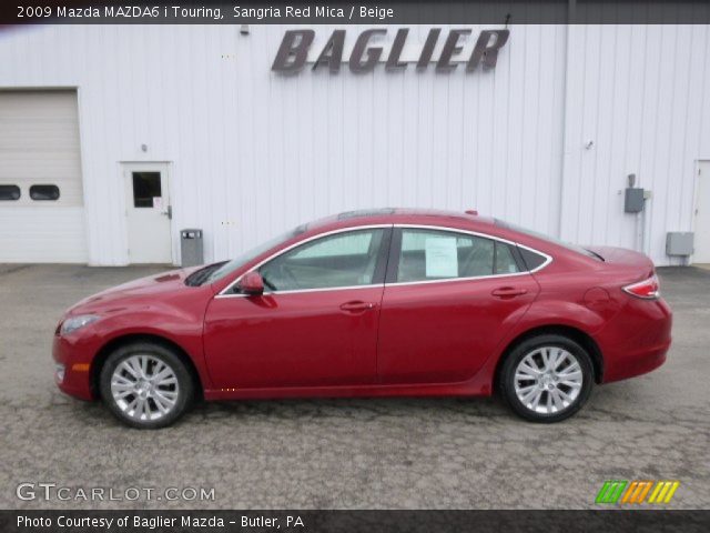 2009 Mazda MAZDA6 i Touring in Sangria Red Mica