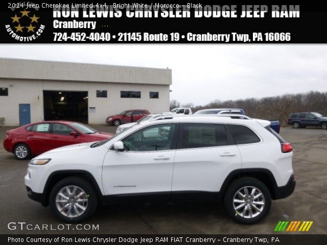 2014 Jeep Cherokee Limited 4x4 in Bright White