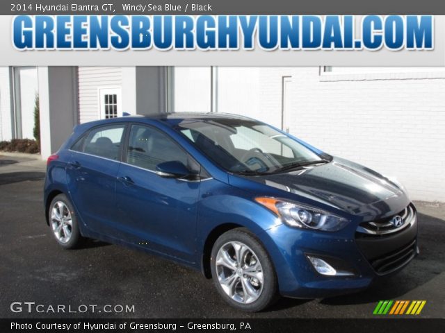 2014 Hyundai Elantra GT in Windy Sea Blue