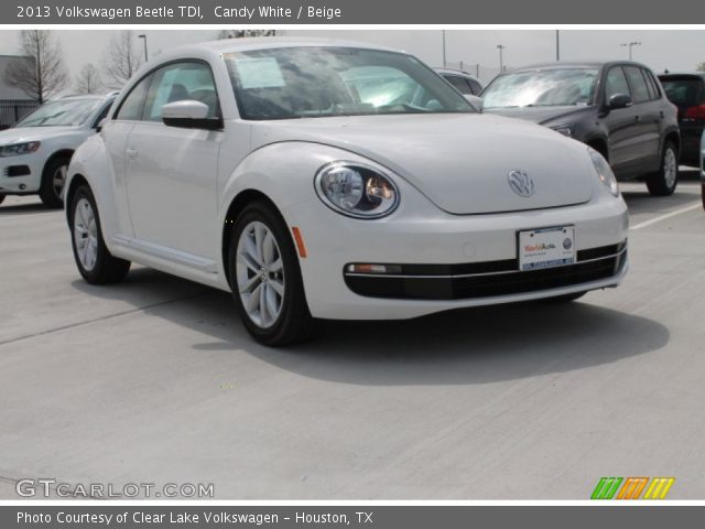 2013 Volkswagen Beetle TDI in Candy White
