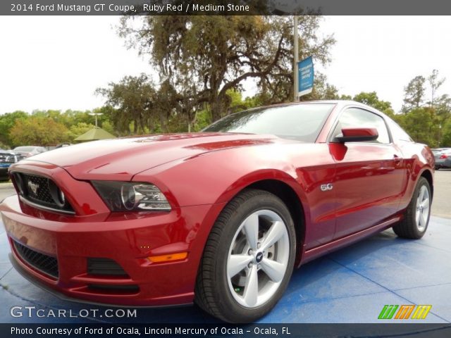 2014 Ford Mustang GT Coupe in Ruby Red