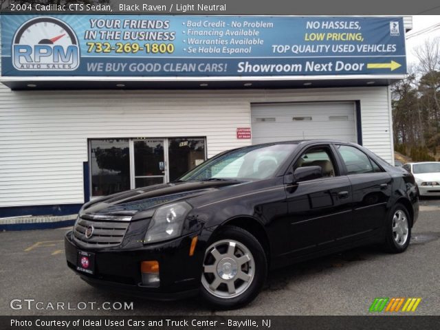 2004 Cadillac CTS Sedan in Black Raven