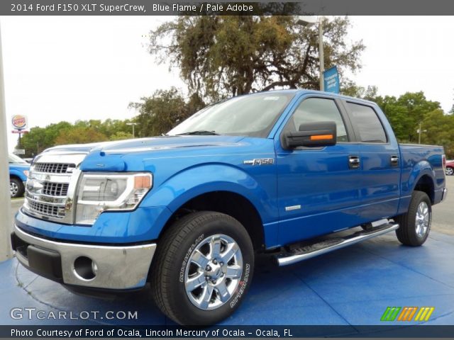 2014 Ford F150 XLT SuperCrew in Blue Flame
