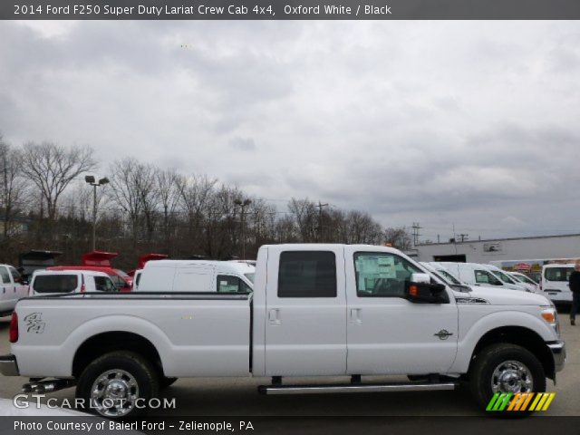 2014 Ford F250 Super Duty Lariat Crew Cab 4x4 in Oxford White