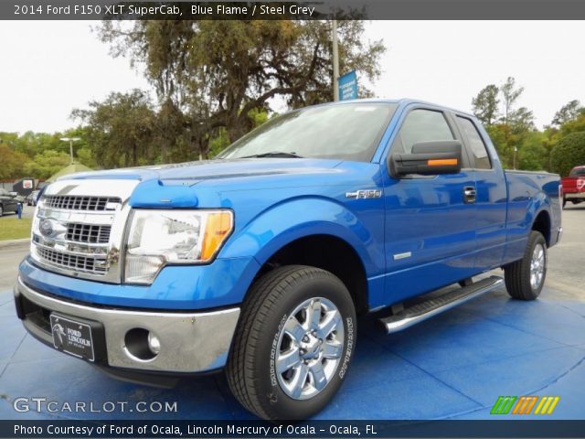 2014 Ford F150 XLT SuperCab in Blue Flame