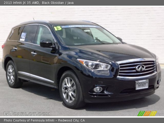 2013 Infiniti JX 35 AWD in Black Obsidian