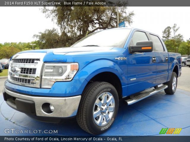 2014 Ford F150 XLT SuperCrew in Blue Flame